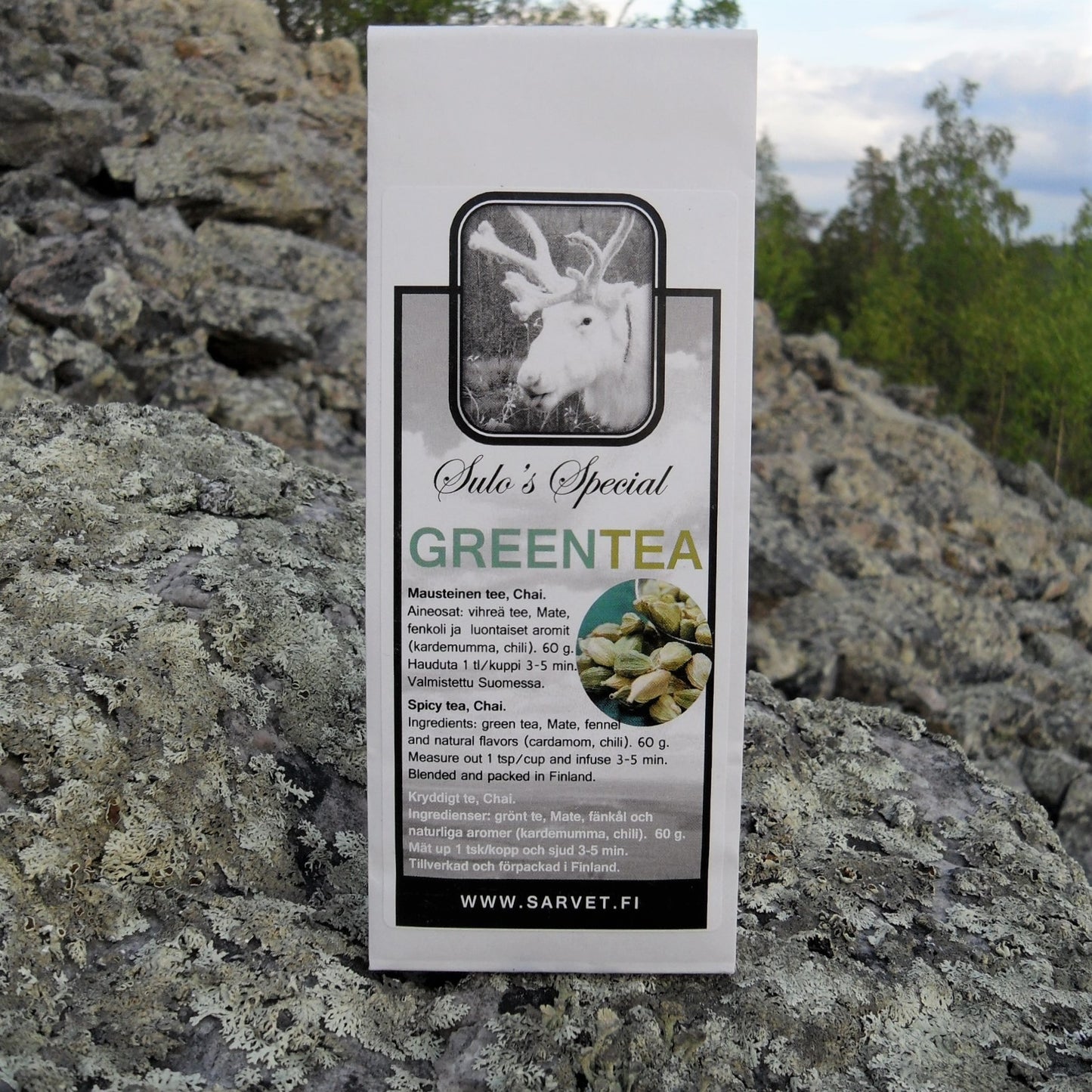 Sulo's Special GREENTEA, Mausteinen tee Chai
